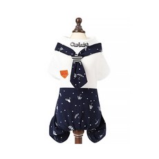 DM Aluppet 寵物圍巾點連身衣, 男性