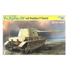 DRAGON 1/35德國Pz.Kpfw.IV mit Panther F砲塔塑料模型, 1個