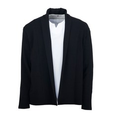 Saint Luke基本款披肩開襟衫 MCOSL7020