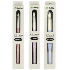 튤립 에티모 그랜드후쿠 쿠션그립 코바늘 3종세트, 1세트