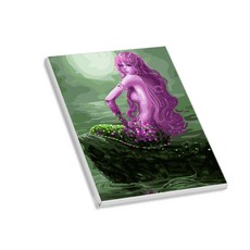 헬로페인팅 그림그리기 DIY 도면 인어공주205, 혼합 색상, 1개