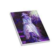 헬로페인팅 그림그리기 DIY 도면 생각하는여인04, 혼합 색상, 1개