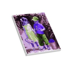 헬로페인팅 그림그리기 DIY 도면 시골친구04, 혼합 색상, 1개