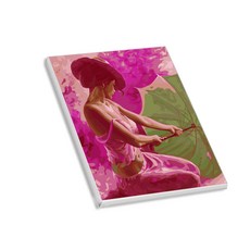 헬로페인팅 그림그리기 DIY 도면 우산시리즈07, 혼합 색상, 1개
