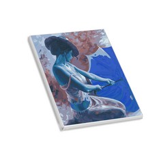 헬로페인팅 그림그리기 DIY 도면 우산시리즈02, 혼합 색상, 1개