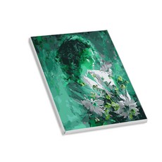 헬로페인팅 그림그리기 DIY 도면 생각에잠긴여인10, 혼합 색상, 1개