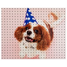 室內裝潢洞洞板圓錐帽造型陶瓷 白色, 1個