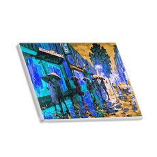 헬로페인팅 그림그리기 DIY 도면 우산속사람들02, 혼합 색상, 1개