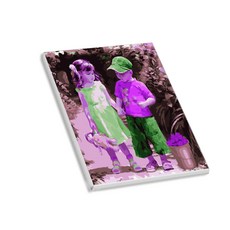 헬로페인팅 그림그리기 DIY 도면 시골친구05, 혼합 색상, 1개