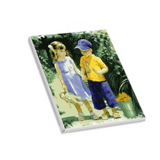 헬로페인팅 그림그리기 DIY 도면 시골친구08, 혼합 색상, 1개