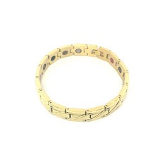 38 A28鍺手鍊 金色 15顆, 1個