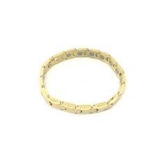 38 A45鍺手鍊 金色 16片, 1個