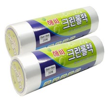 우진크린라이프 해피 롤백 25 x 35 cm, 중(M), 200개, 2개