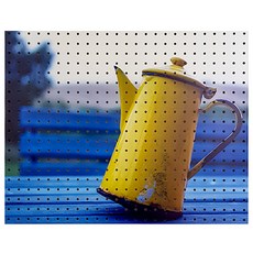 Anby Commerce 室內裝飾洞洞板 黃色水壺 white, 1個