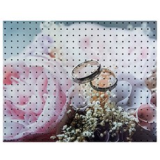 NB Commerce 室內裝潢洞洞板 愛的約定 white, 1個, 白色