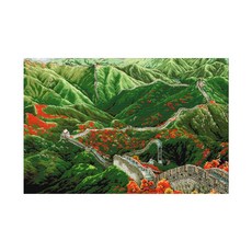 ZKF十字繡DIY套組長城, 1套, 混色