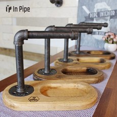 橢圓木檯紙巾架, 柚木膠閥, 1個