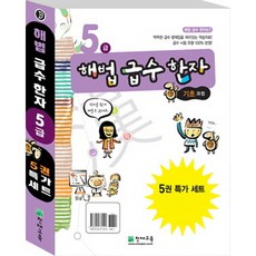 해법 급수한자 특가세트 (전5권), 전학년, 천재교육