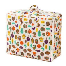 手提防水棉被收納袋, 貓頭鷹, 1個