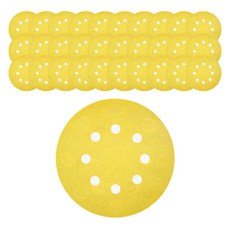 Sia 1960圓形砂紙5寸8孔100房, 100件