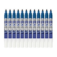 자바펜 파워 유성매직, 파랑, 12개
