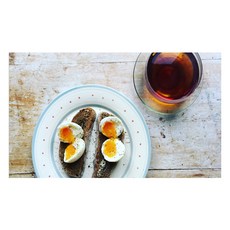 UVDS 廚房強化玻璃藝術板 半熟, 1個