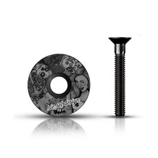 리젤디자인 헤드셋 스템캡, 스티커밤 울트라블랙 2018, 1세트