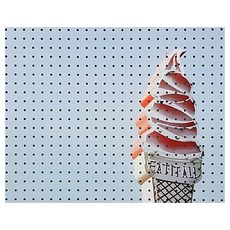 NV Commerce 室內裝潢洞洞板 Soft Ice FF 白色, 1個