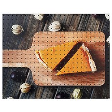 Anby Commerce 室內裝飾洞洞板 起司蛋糕 white, 1個