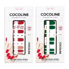 코코라인 붙이는 젤네일, No.141, No.142, 2세트