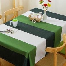 Super Six 3色條紋亞麻桌布, 混合色, 100 x 140 cm, 1個