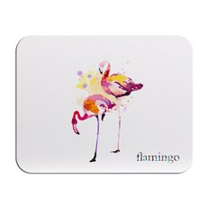 超級六熱帶火烈鳥插圖速乾矽藻土浴墊 S 35 x 45cm, MX-156, 1個