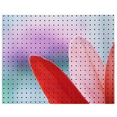 Envy Commerce 室內裝飾洞洞板 粉紅羽毛 white, 1個