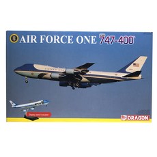 DRAGON 1/144 空軍一號 747-400 塑料模型, 1個