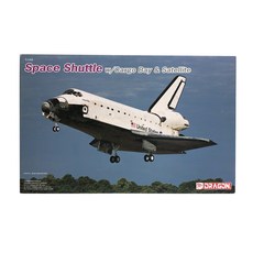DRAGON 1/144 帶貨艙的航天飛機塑料模型, 1個