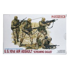 DRAGON 1/35 US 101st AIR ASSAULT 塑料模型, 1個