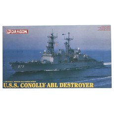 DRAGON 1/700 USS Conolly ABL 驅逐艦塑料模型, 1個