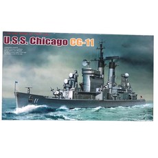 DRAGON 1/ 1/700 USS Chicago CG-11 塑料模型, 1個