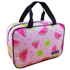 THE ZAKKA 西瓜圖案拉鍊浴袋 Q222ZHSL019, 1個