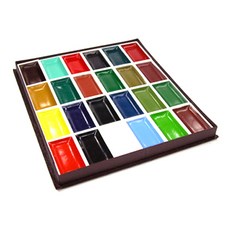 Kailart 鳳凰主顏料, 24 種顏色