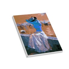 Hello Painting DIY自繪帆布畫 白色裙子, 02