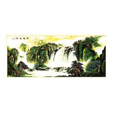 ZKF 十字繡套組 歷史悠久的風景 ZKF009, 混色, 1套