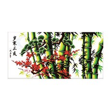 ZKF 十字繡套組 松竹梅 2 ZKF008, 混色, 1套