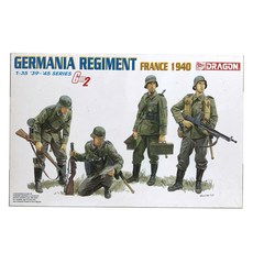 DRAGON 1/35 Germania Regiment France 1940 塑料模型, 1個