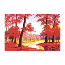 ZKF 十字繡套組機會 2 ZKF037 的公告, 混色, 1套