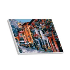 Hello Painting DIY帆布畫 街景款, 1號