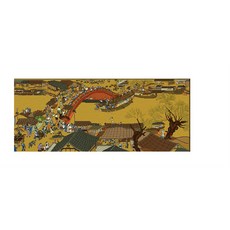 ZKF 十字繡套組清明節河濱風光簡約版 ZKF003, 混色, 1套