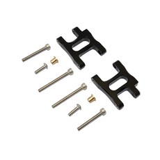 GPM RACING 鋁製前懸挂臂 RC에이암, BK, 1套