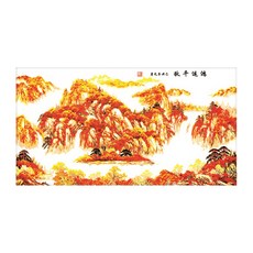 ZKF 十字繡套組 千年好運1 ZKF061, 混合色, 1套