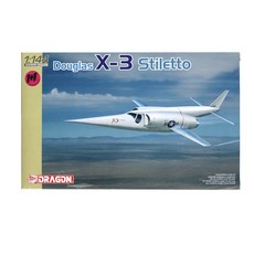 DRAGON 1/144 Douglas X-3 Stiletto 塑料模型, 1個
